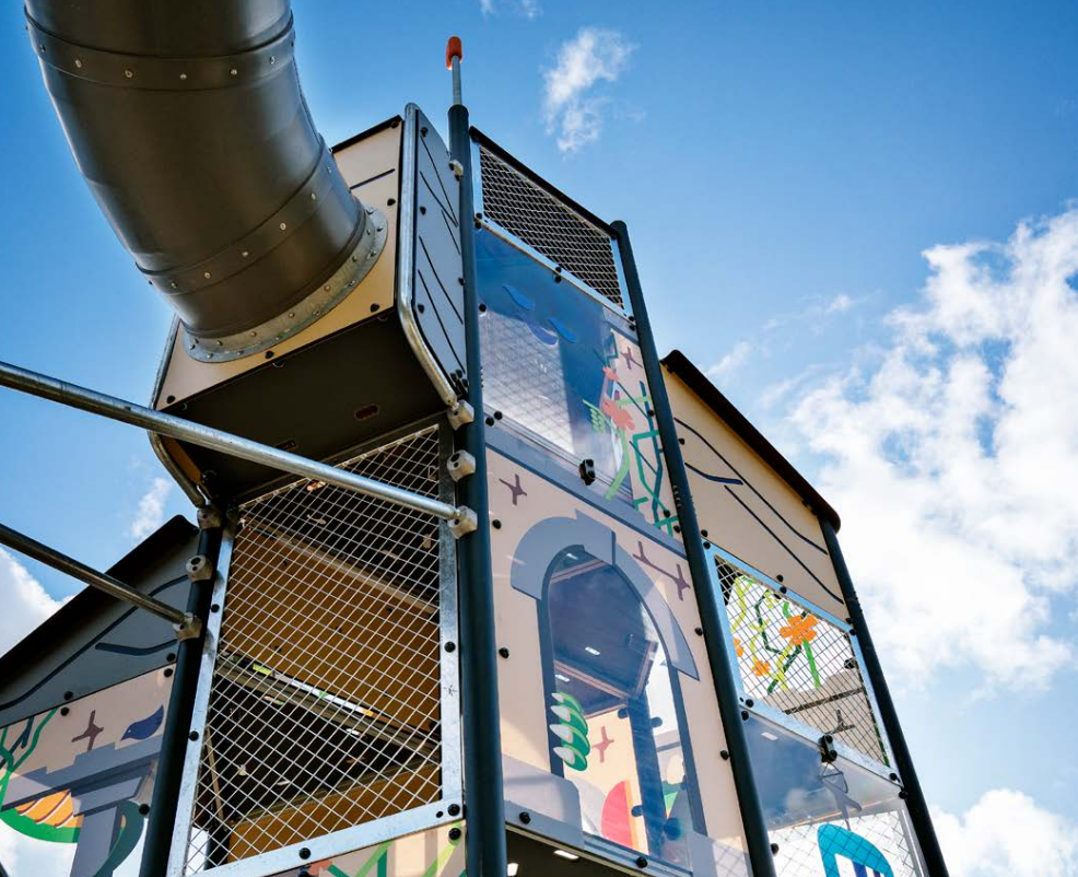 湖北户外无动力设备:木质滑梯与普通滑梯的不同