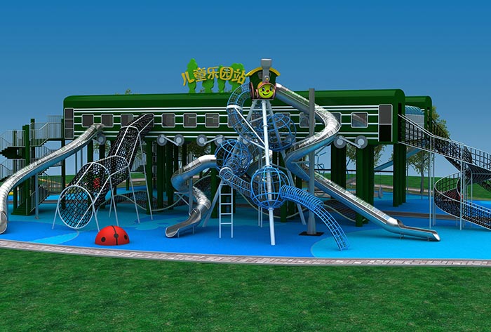 湖北不锈钢滑梯厂家对围栏的三个设计要求